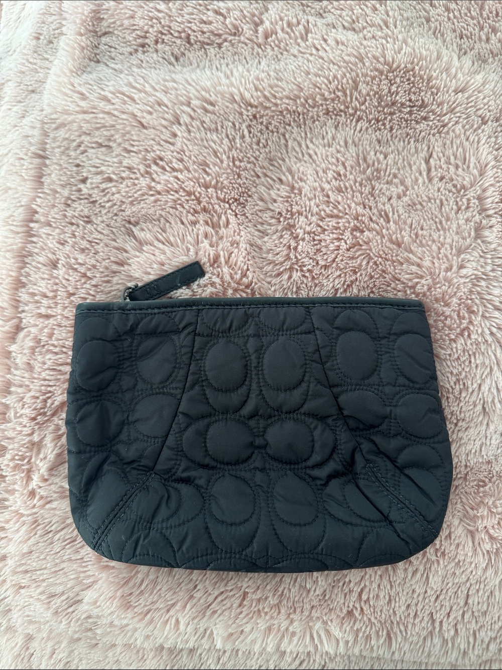 Coach cosmetic bag